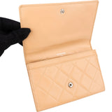 Chanel Lambskin Cambon Ligne Bifold Wallet