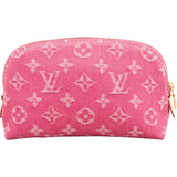 Louis Vuitton Monogram Denim Cosmetic Accessoires Pouch
