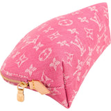 Louis Vuitton Monogram Denim Cosmetic Accessoires Pouch