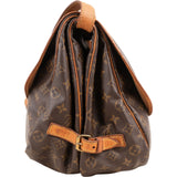 Louis Vuitton Monogram Canvas Saumur 35 Crossbody Bag