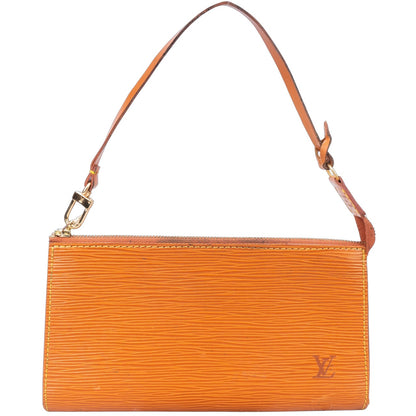 Louis Vuitton Orange Epi Leather Pochette Accessoires