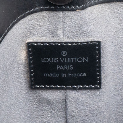 Louis Vuitton Noir Epi Leather Demi-Lune Bag