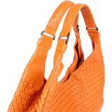 Bottega Veneta Intrecciato Leather Campana Hobo Shoulder Bag