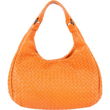 Bottega Veneta Intrecciato Leather Campana Hobo Shoulder Bag