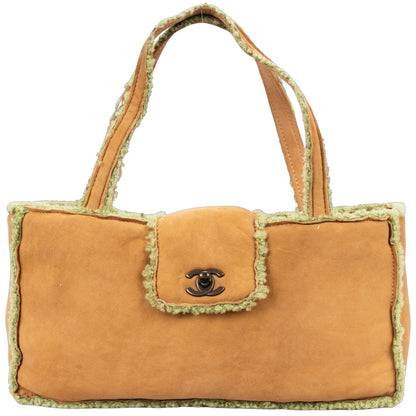 Chanel Vintage Sherling Full Set Handbag