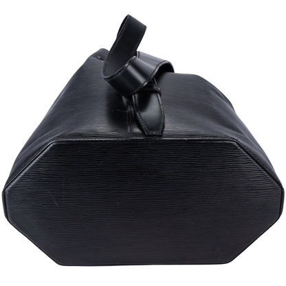 Louis Vuitton Noir Epi Leather Sac A Dos Backpack