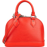 Louis Vuitton Red Epi Leather Alma BB Crossbody Handbag