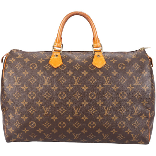 Louis Vuitton Canvas Monogram Speedy 40 Handbag