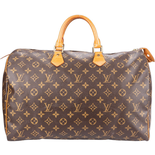 Louis Vuitton Canvas Monogram Speedy 40 Handbag
