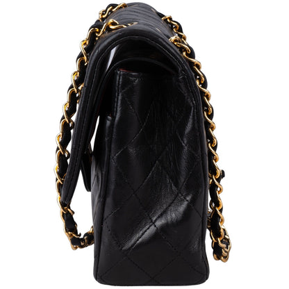 Chanel Quilted Lambskin 24K Gold Double Flap Bag