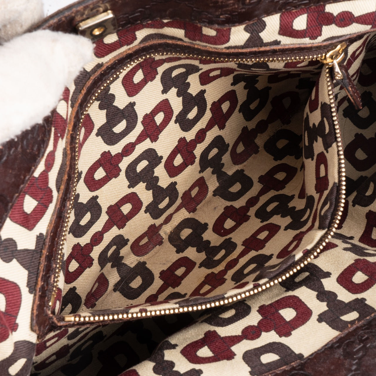 Gucci Suede Horsebit Shopper Bag