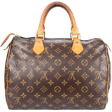 Louis Vuitton Canvas Monogram Speedy 30 Handbag