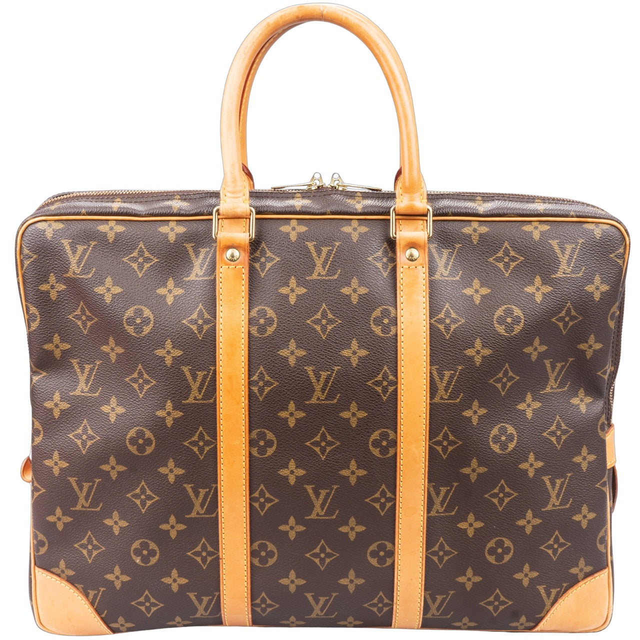 Louis Vuitton Canvas Monogram Porte Documents Business Bag