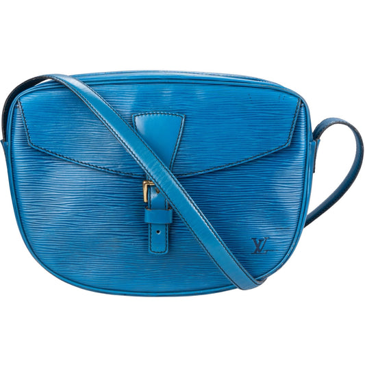 Louis Vuitton Blue Epi Leather Jeune Fille Crossbody Bag