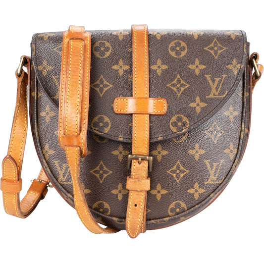 Louis Vuitton Canvas Monogram Chantilly MM Crossbody Bag