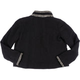 Chanel Black Wool Classic Button Jacket (FR34 / DE32)