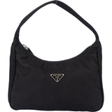 Prada Black Nylon Triangle Vintage Re-Edition Handbag