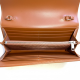 MCM Monogram Visetos Patricia Wallet On Chain Crossbody Bag