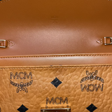 MCM Monogram Visetos Patricia Wallet On Chain Crossbody Bag