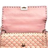 Valentino Garavani Quilted Leather Rockstud Spike Medium Crossbody Handbag