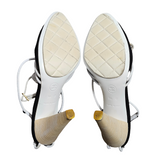 Chanel Cotton CC Sling High Heels (36)