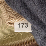 Prada Logo Jacquard Triangle Tote Handbag - vintageandkickz