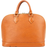 Louis Vuitton Brown Epi Leather Alma PM Handbag - vintageandkickz