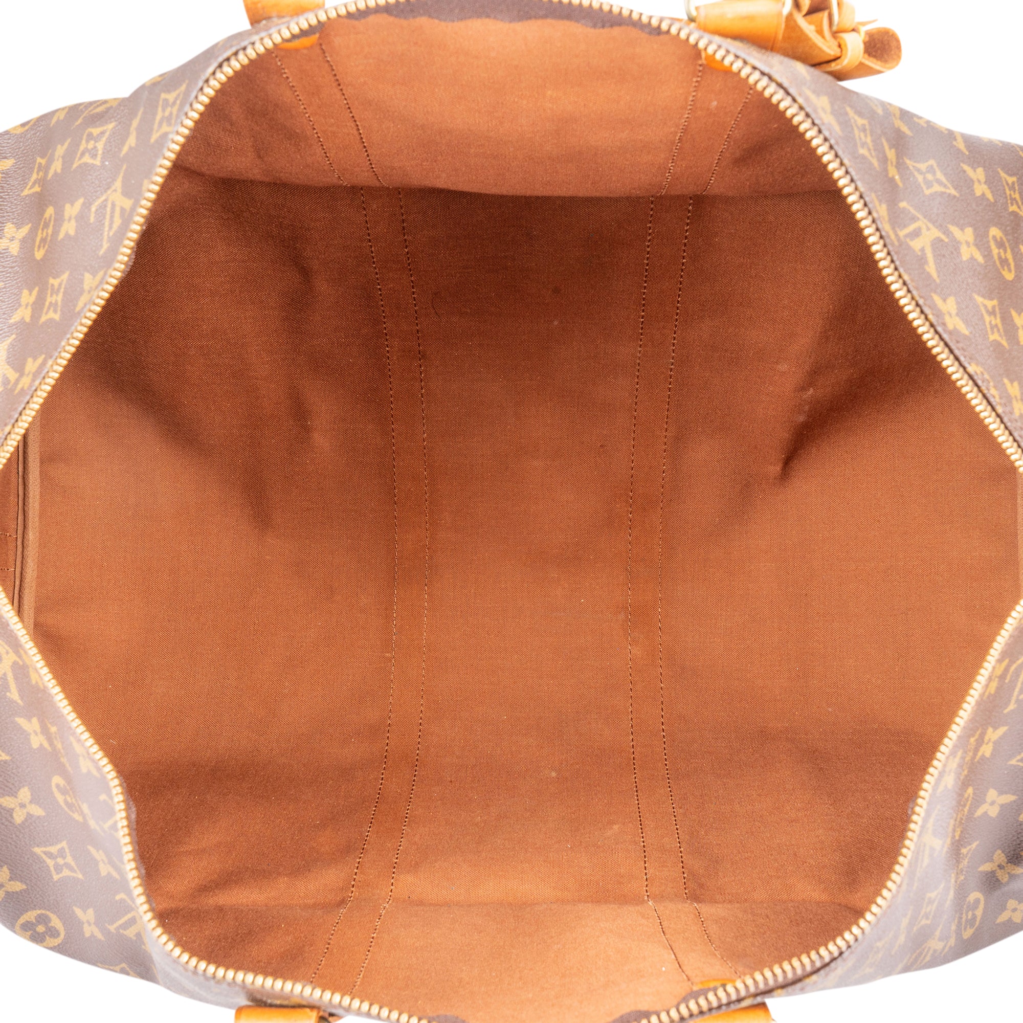 Louis Vuitton Monogram Canvas Keepall 55 Bandoulière Travel Bag - vintageandkickz
