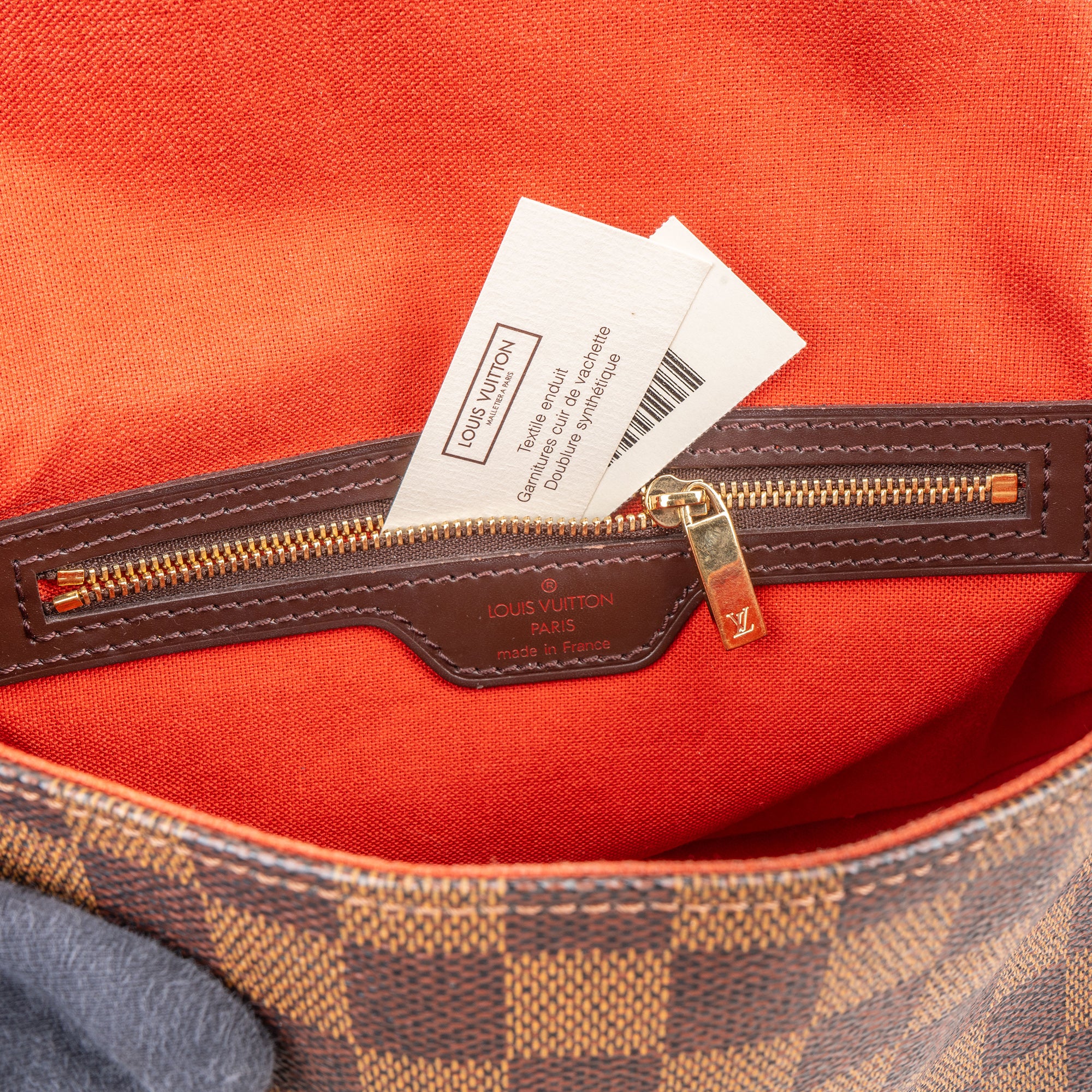 Louis Vuitton Monogram Damier Ebene Looping PM Shoulder Bag - vintageandkickz
