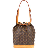 Louis Vuitton Monogram Canvas Sac Noé Grande Shoulder Bag