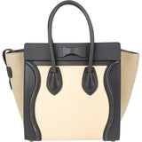 Céline Tricolor Leather Luggage Handbag - vintageandkickz