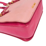 Miu Miu Leather Madras Bicolore Handbag - vintageandkickz