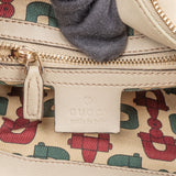 Gucci Leather GG Monogram Guccissima Hysteria Handbag