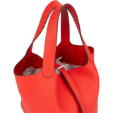 Hermès Taurillon Clemence Picotin Lock 22 (MM) Handbag