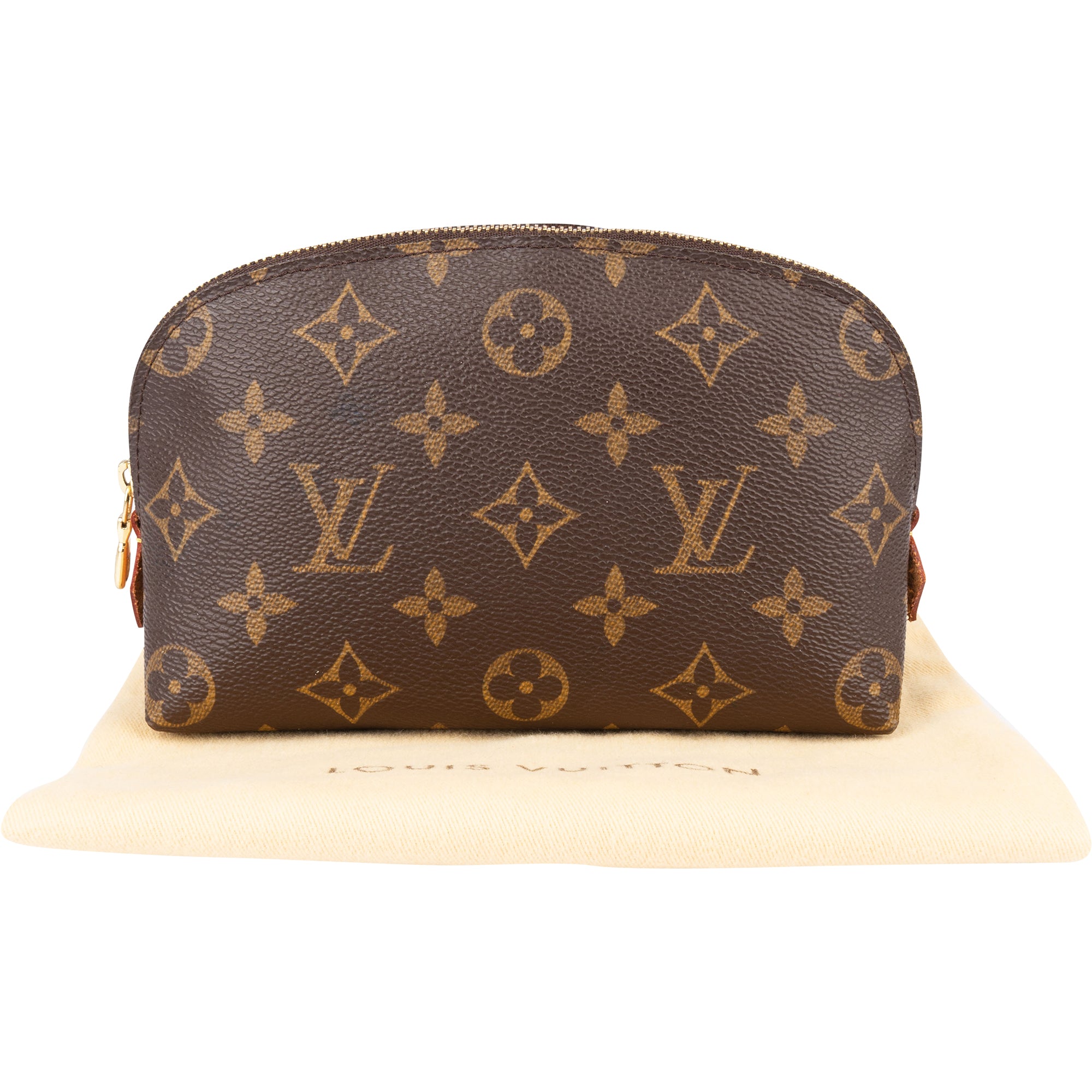 Louis Vuitton Canvas Monogram Comsetic Pouch - vintageandkickz