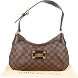 Louis Vuitton Damier Ebene Monogram Thames PM Shoulder Bag