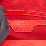 Louis Vuitton Red Epi Leather Soufflot Handbag