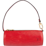 Louis Vuitton Red Epi Leather Mini Papillon Handbag