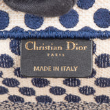 Christian Dior Dots Monogram Cotton Medium Tote Bag