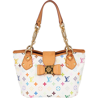 Louis Vuitton Monogram Multicolor Murakami Annie MM Handbag