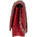 Chanel Camellia Embossed Leather Wallet on Chain Crossbody Bag