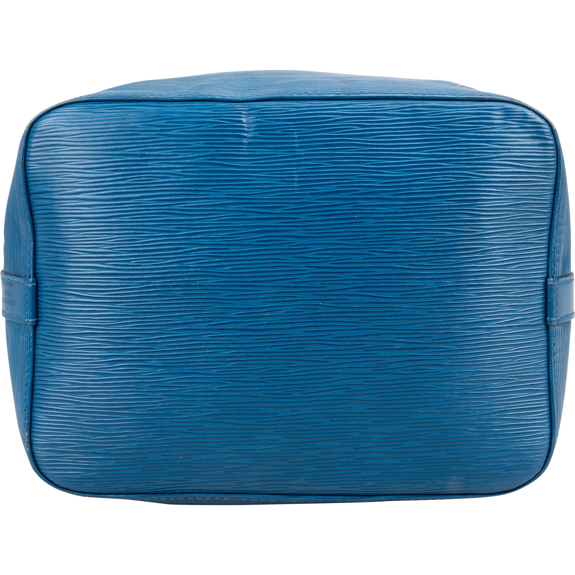 Louis Vuitton Blue Epi Leather Sac Noé Petit Shoulder Bag - vintageandkickz