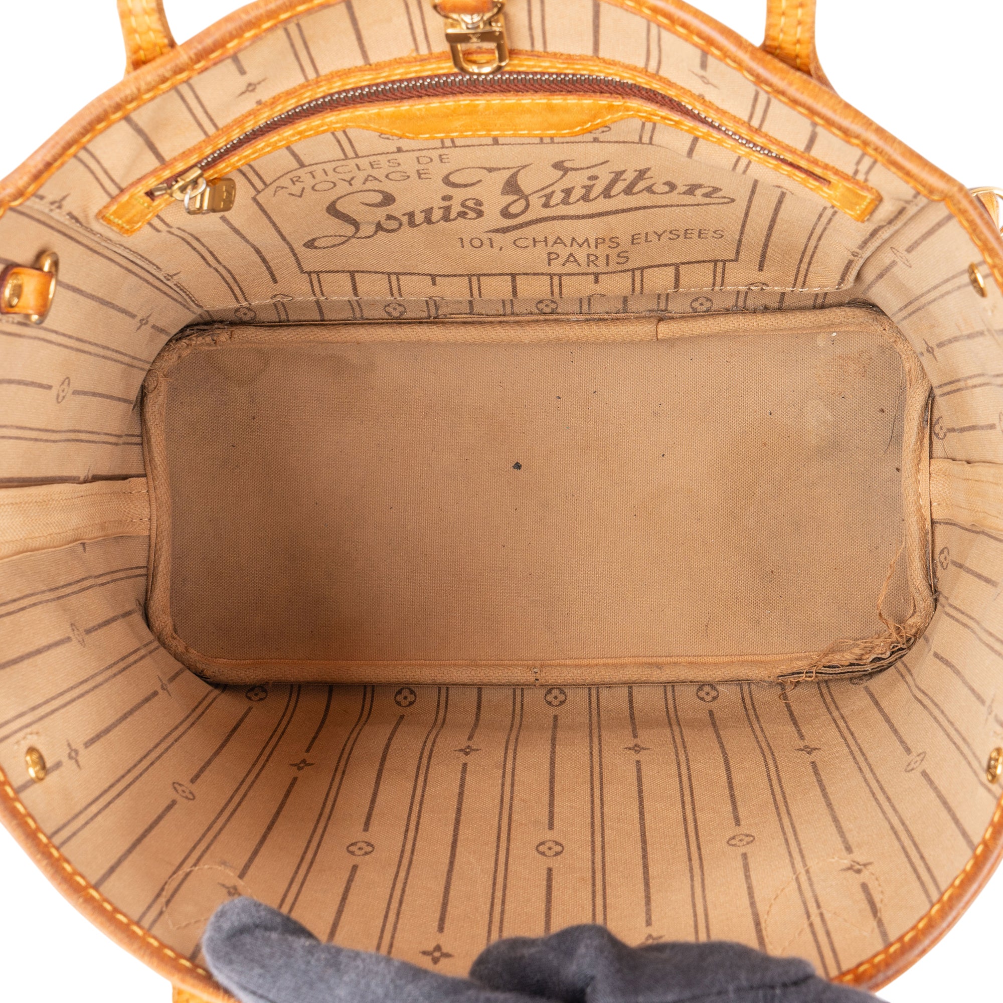 Louis Vuitton Canvas Monogram Neverfull PM Shoulder Bag - vintageandkickz