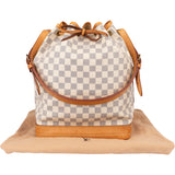 Louis Vuitton Monogram Damier Azur Sac Noé Grande Shoulder Bag