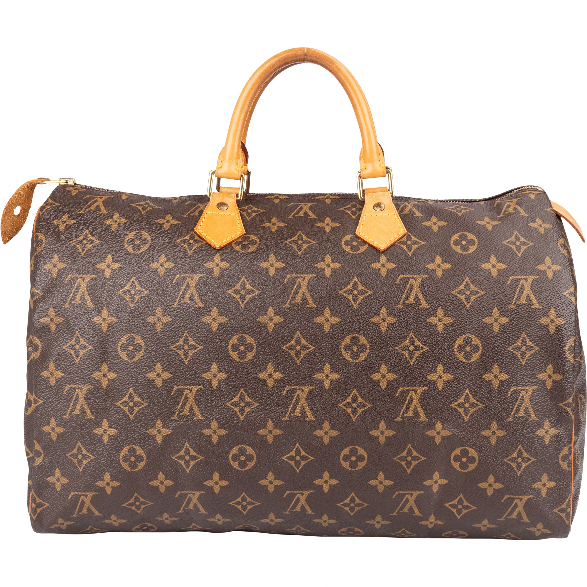 Louis Vuitton Canvas Monogram Speedy 40 Handbag - vintageandkickz