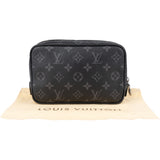 Louis Vuitton Monogram Eclipse Canvas Poche Toilette PM Clutch