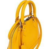 Louis Vuitton Yellow Epi Leather Alma BB Handbag