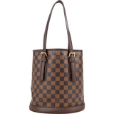 Louis Vuitton Monogram Damier Ebene  Bucket PM Handbag