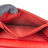 Chanel Camellia Embossed Leather Wallet on Chain Crossbody Bag