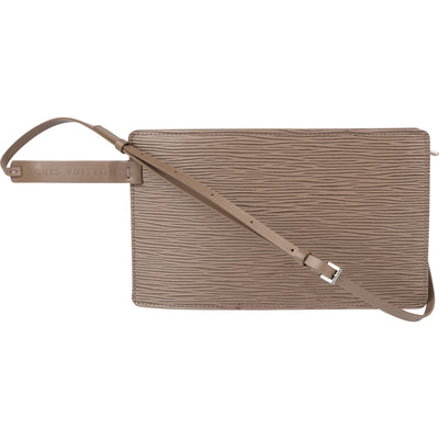 Louis Vuitton Taupe Epi Leather Pochette Rochelle Crossbody Waistbag